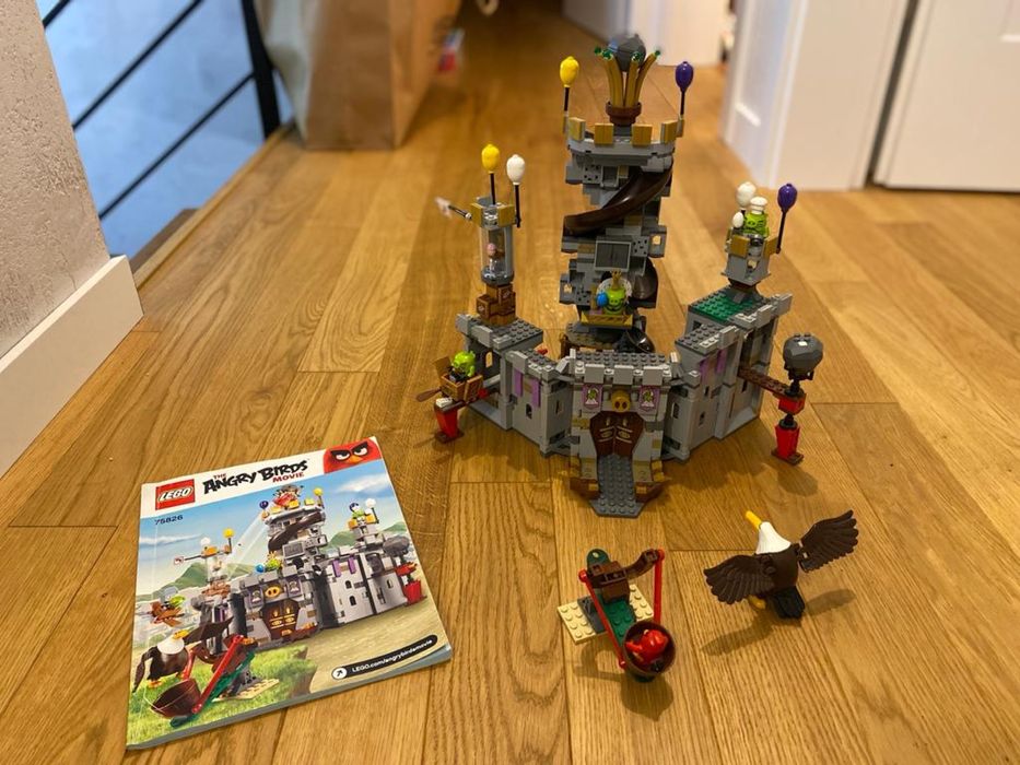 Klocki lego angry birds movie 75826 zamek świń