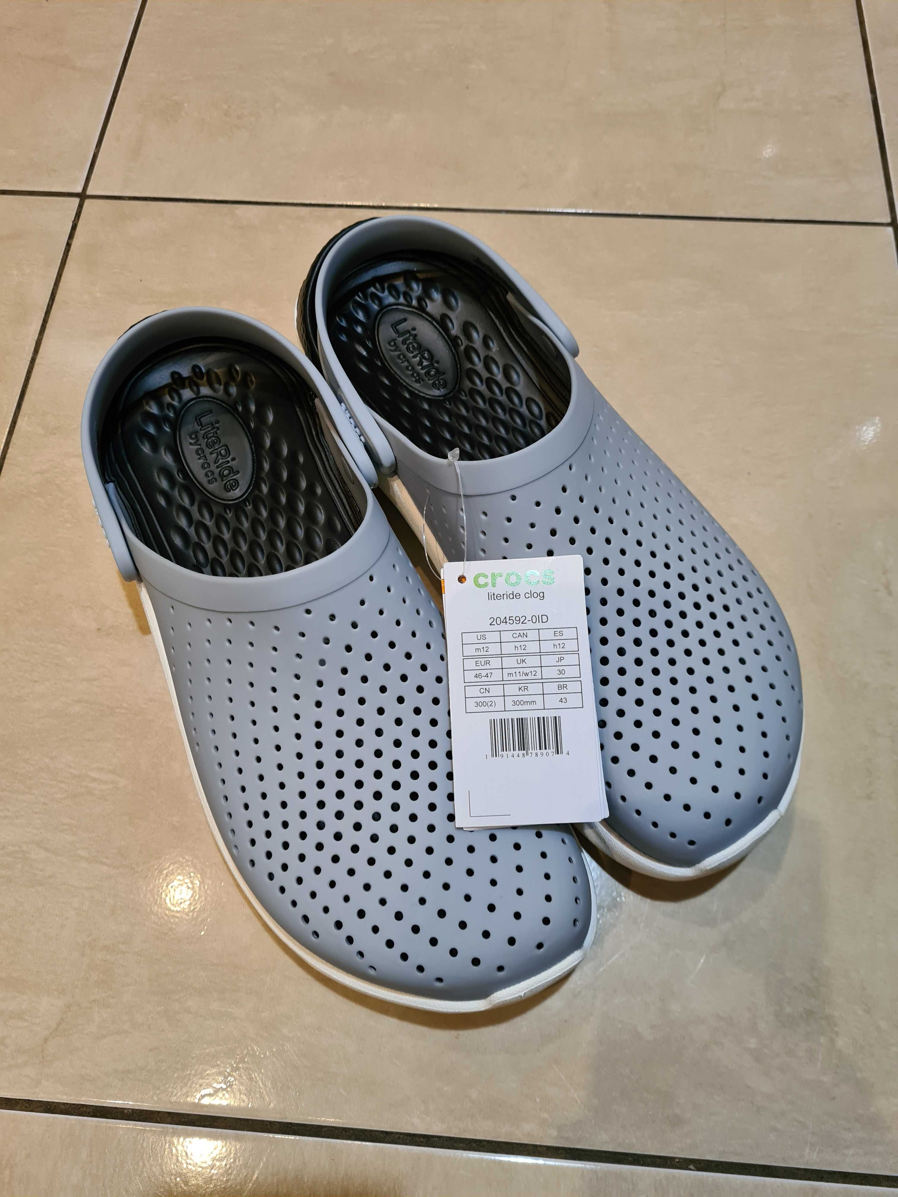 Crocs LiteRide Clog, M4-М12, 100% оригинал