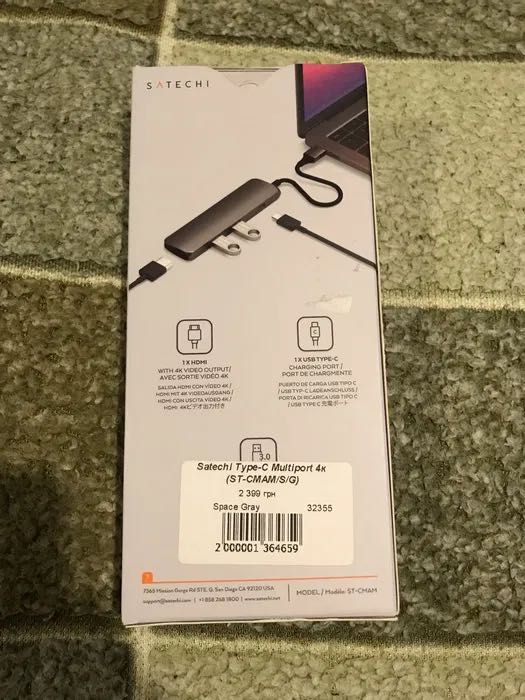 Satechi Type-C Multiport 4к