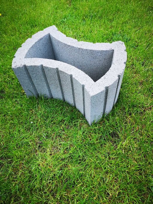 Gazony ogrodowe 49x34x24h donice betonowe, kwietniki, Wysyłka GRATIS.