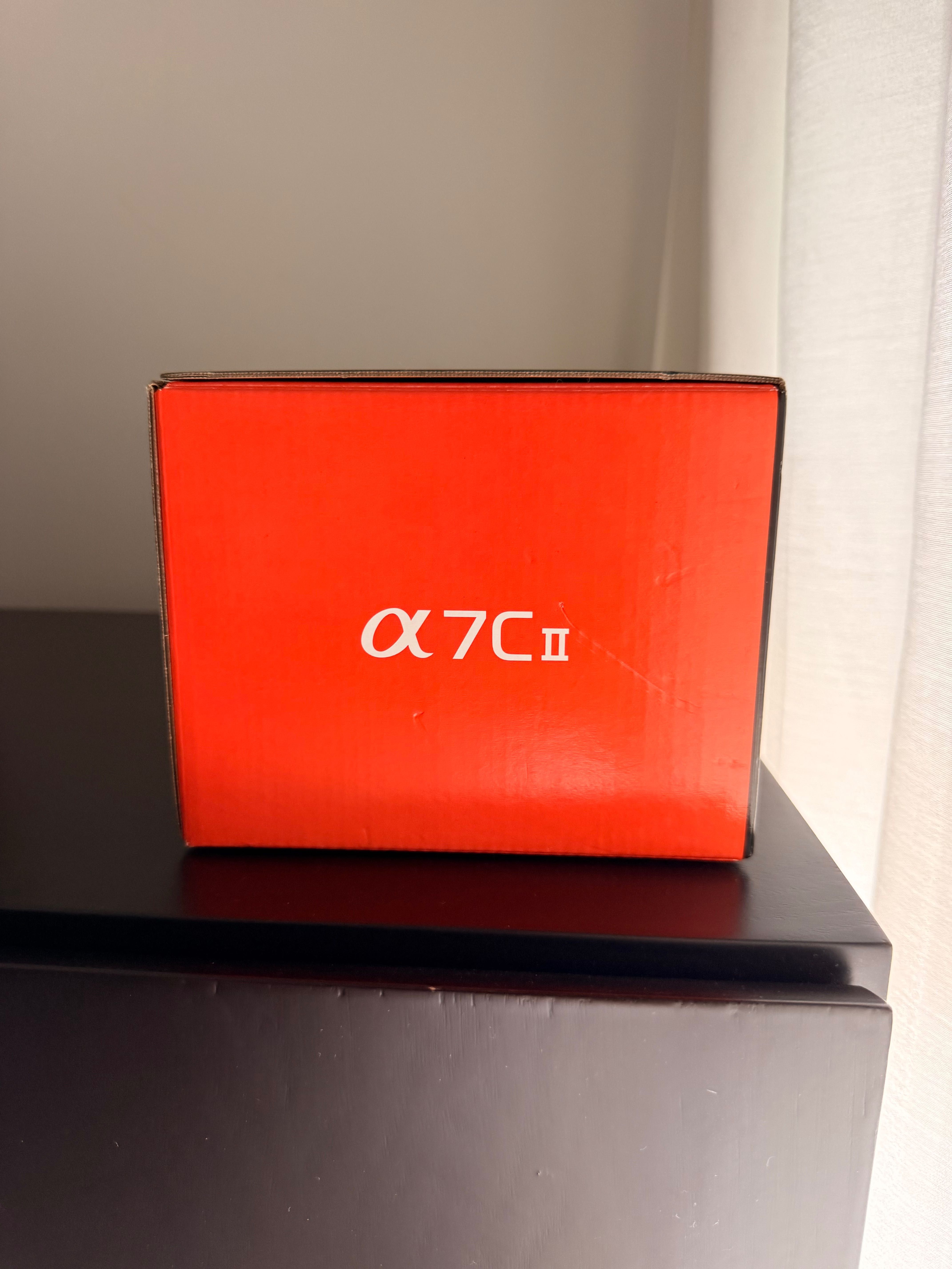 Sony A7C II NOVA Nunca Usada