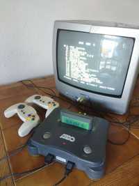 Consola com 84 jogos+ televisão