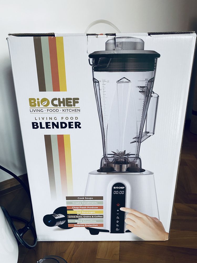 Blender wysokoobrotowy BioChef Living Good próżniowy jak Vitamix