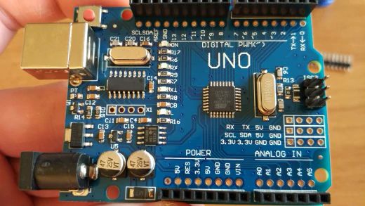 Arduino UNO R3 CH340G MEGA328P чип 16 МГц ATMEGA328P-AU+ USB кабель