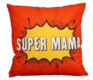 Poduszka Super Mama - Idealny prezent na Dzień Matki, Dzień Mamy