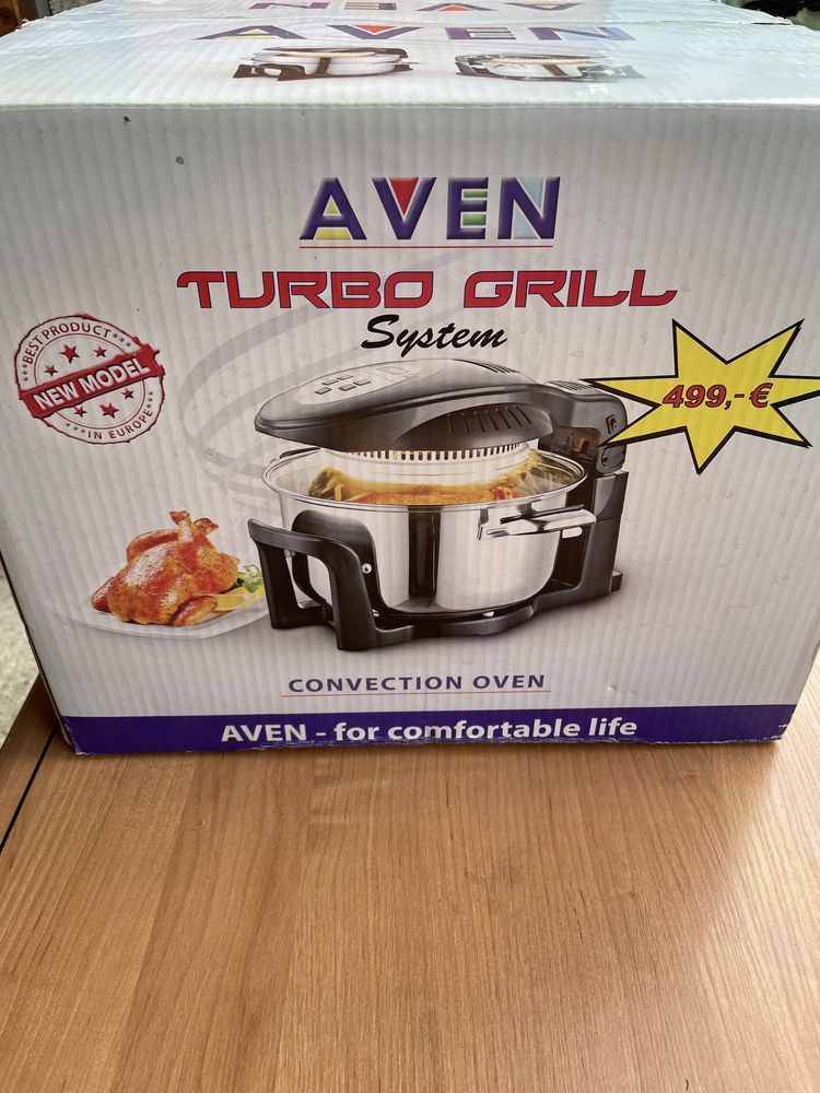 Grill elektryczny Aven turbo grill piekarnik z turboobiegiem
