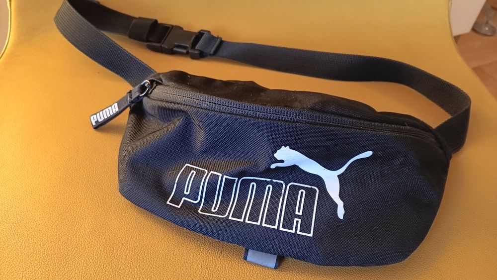 Bolsa de cintura preta Puma