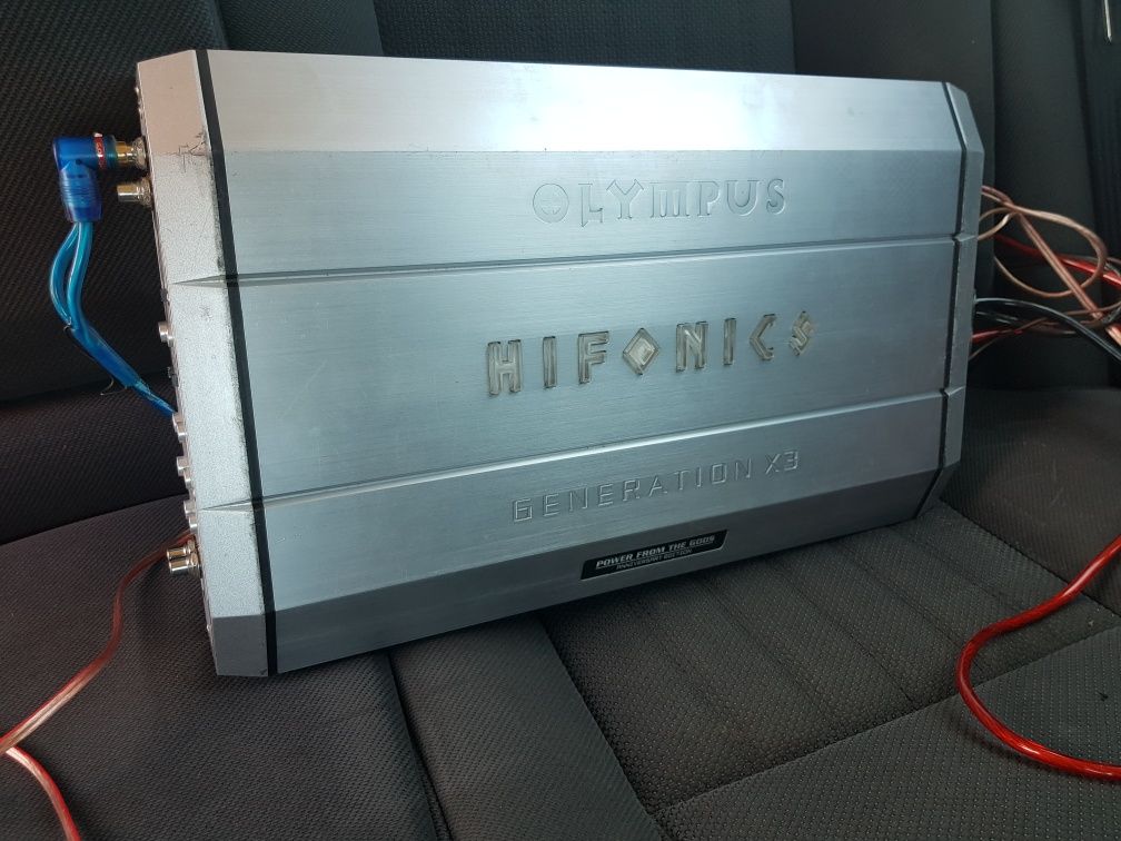 Hifonics Olympus Generation X3 4 kanały 1000W RMS zamiana