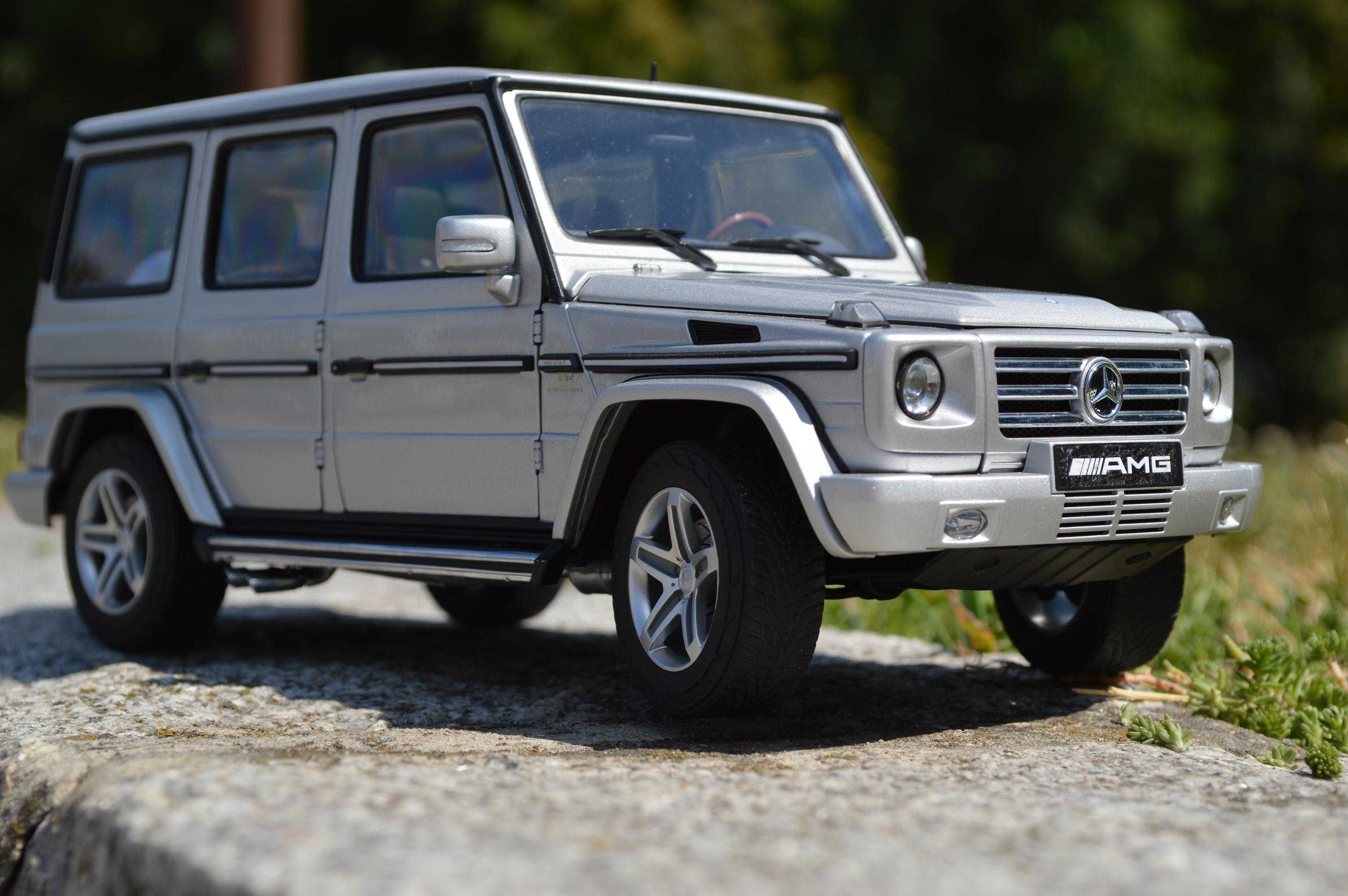 Модель авто мерседес G55 AMG Autoart