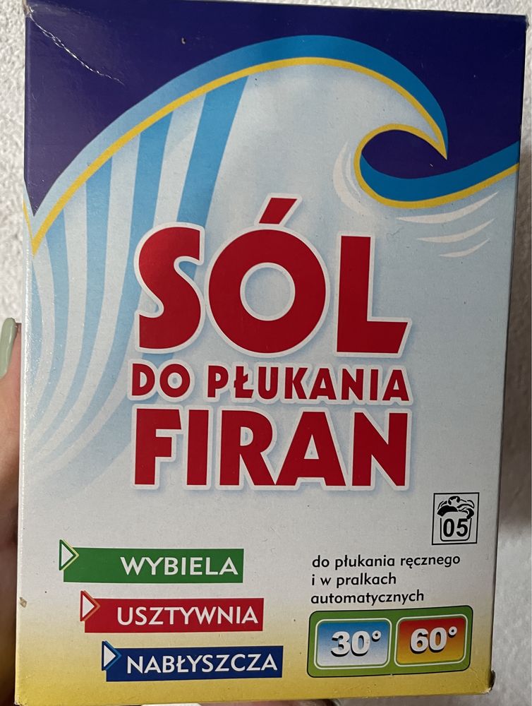 Sól do płukania firan 450 g