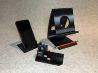 Zestaw stojakow na tablet, telefon, pendrive USB, MicroSD