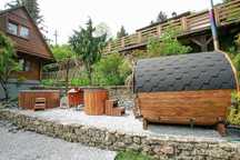 Ogromna chata pod Kawalerskie i Panieńskie | BILARD SAUNA JACUZZI