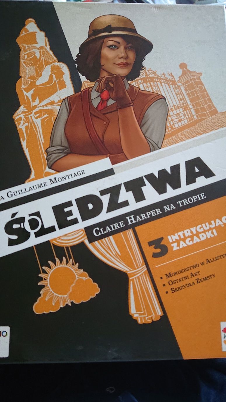 Gra planszowa detektywistyczna - Śledztwa (zamienię /sprzedam)