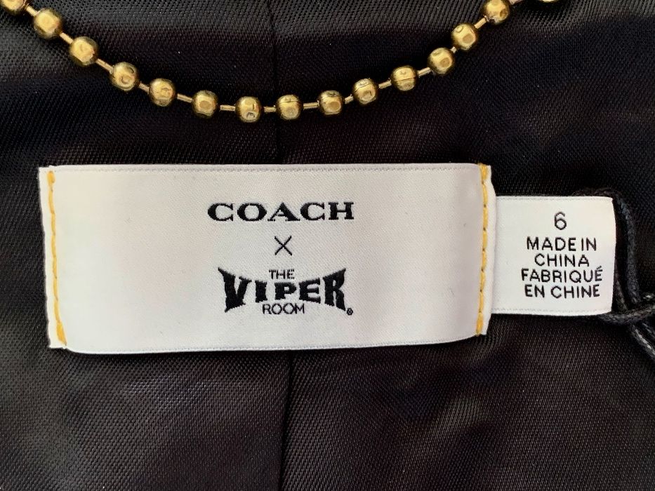 Coach Viper Room Kurtka Bomberka Damska Rozmiar 6 Nowa