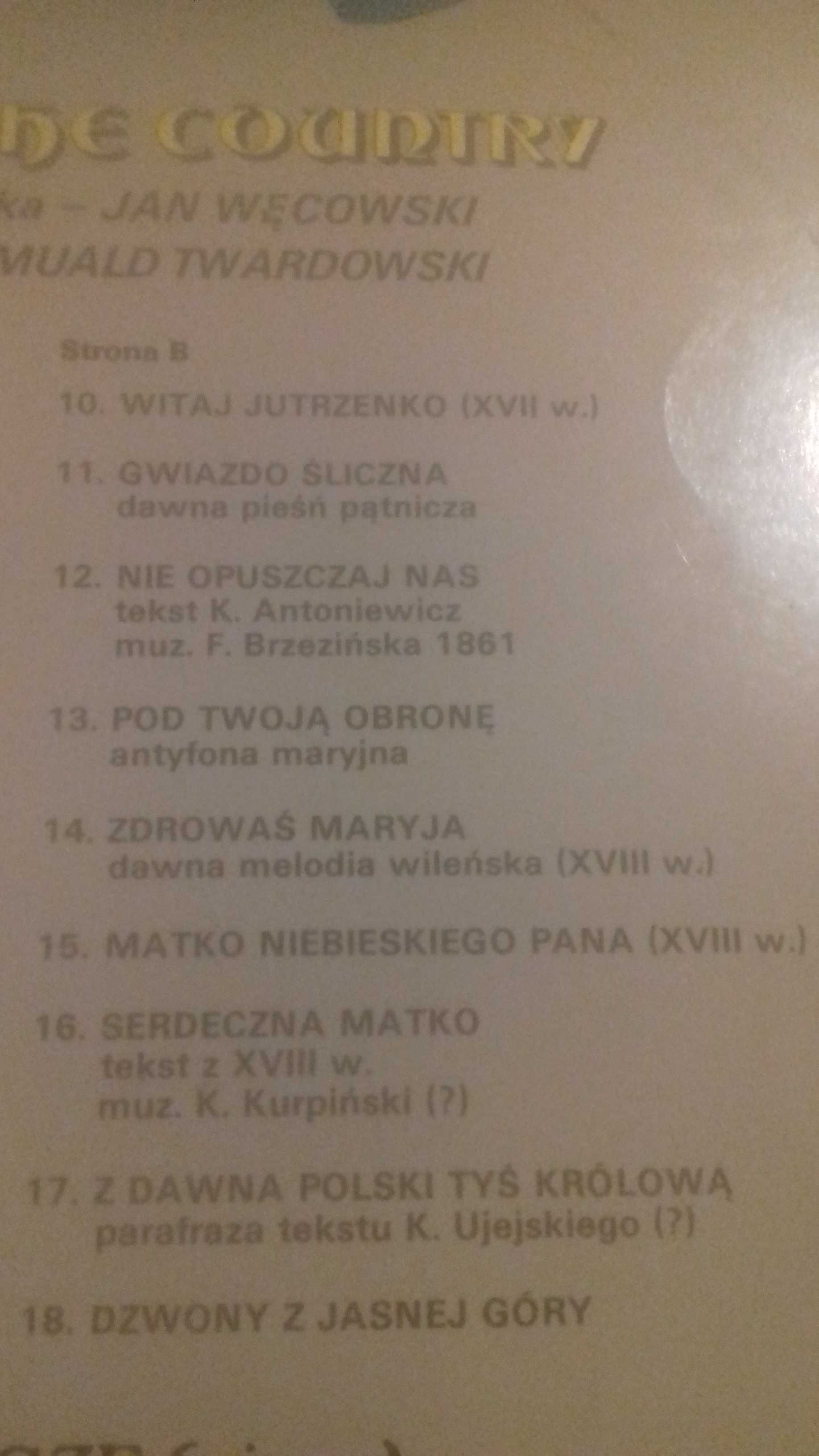 Winyl, płyta winylowa Mazowsze Boże coś Polskę.