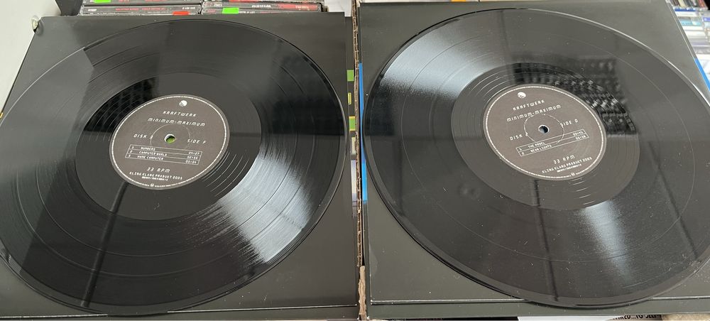 Kraftwerk - Minimum Maximum (2005, UK, Vinyl Box Set, 4 x LP, NM-)
