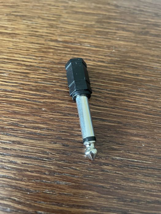 Перехідник з mini jack 3,5 на jack 6,3
