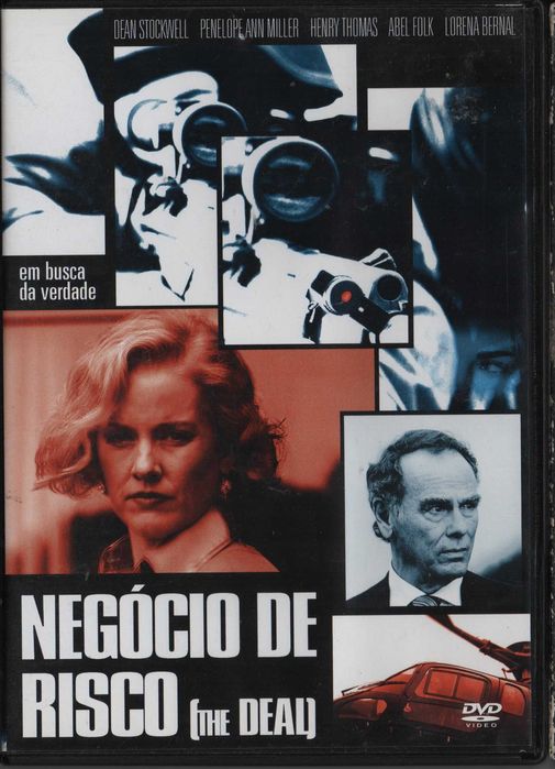 Dvd Negócio de Risco - thriller - NUNCA EXIBIDO EM PORTUGAL
