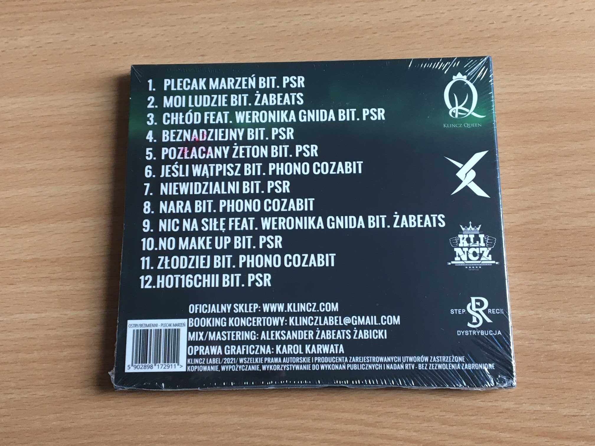 Ostry/Bezimienni Plecak Marzeń (CD Nowa)