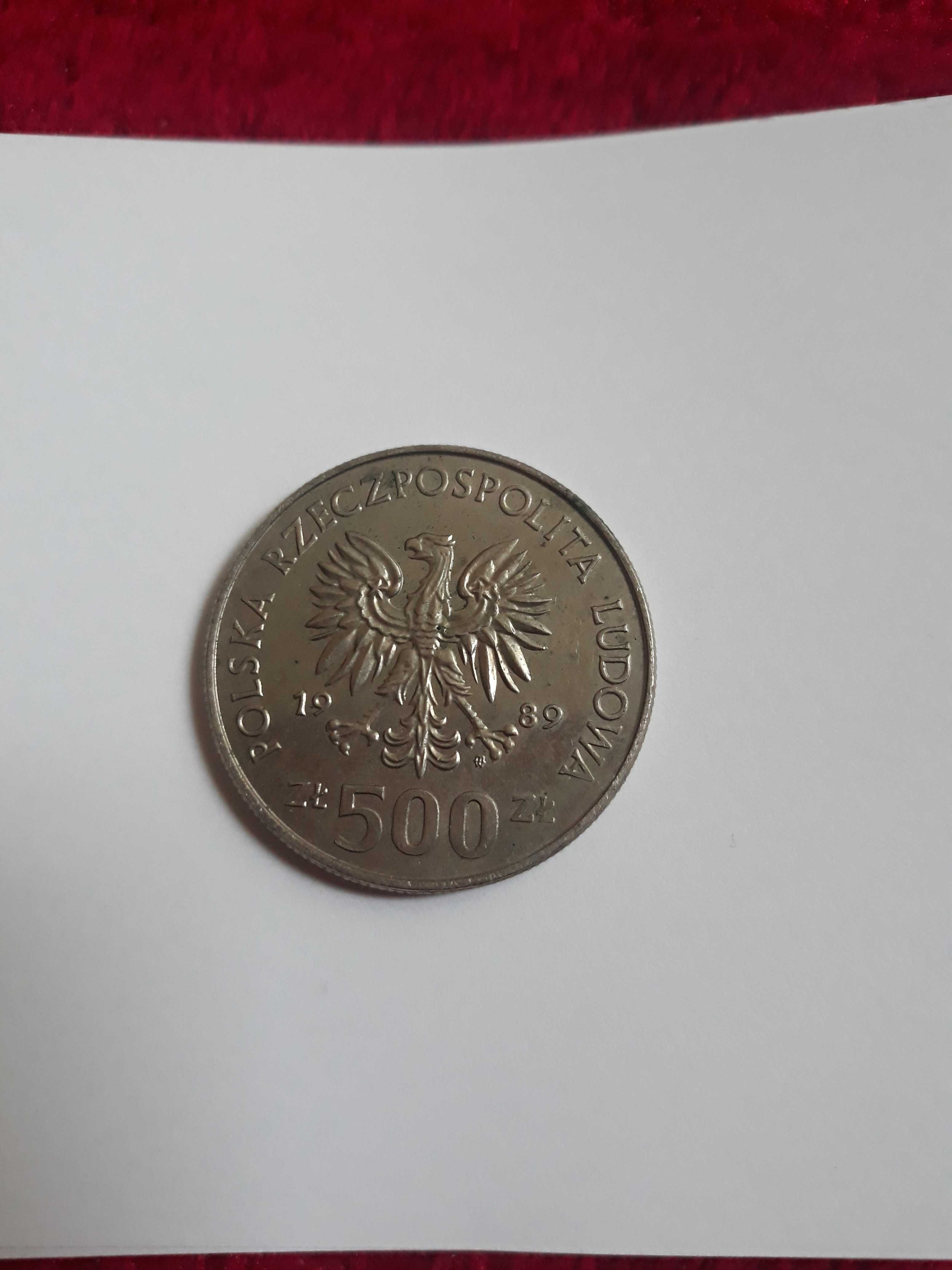 Moneta 500zl z prl