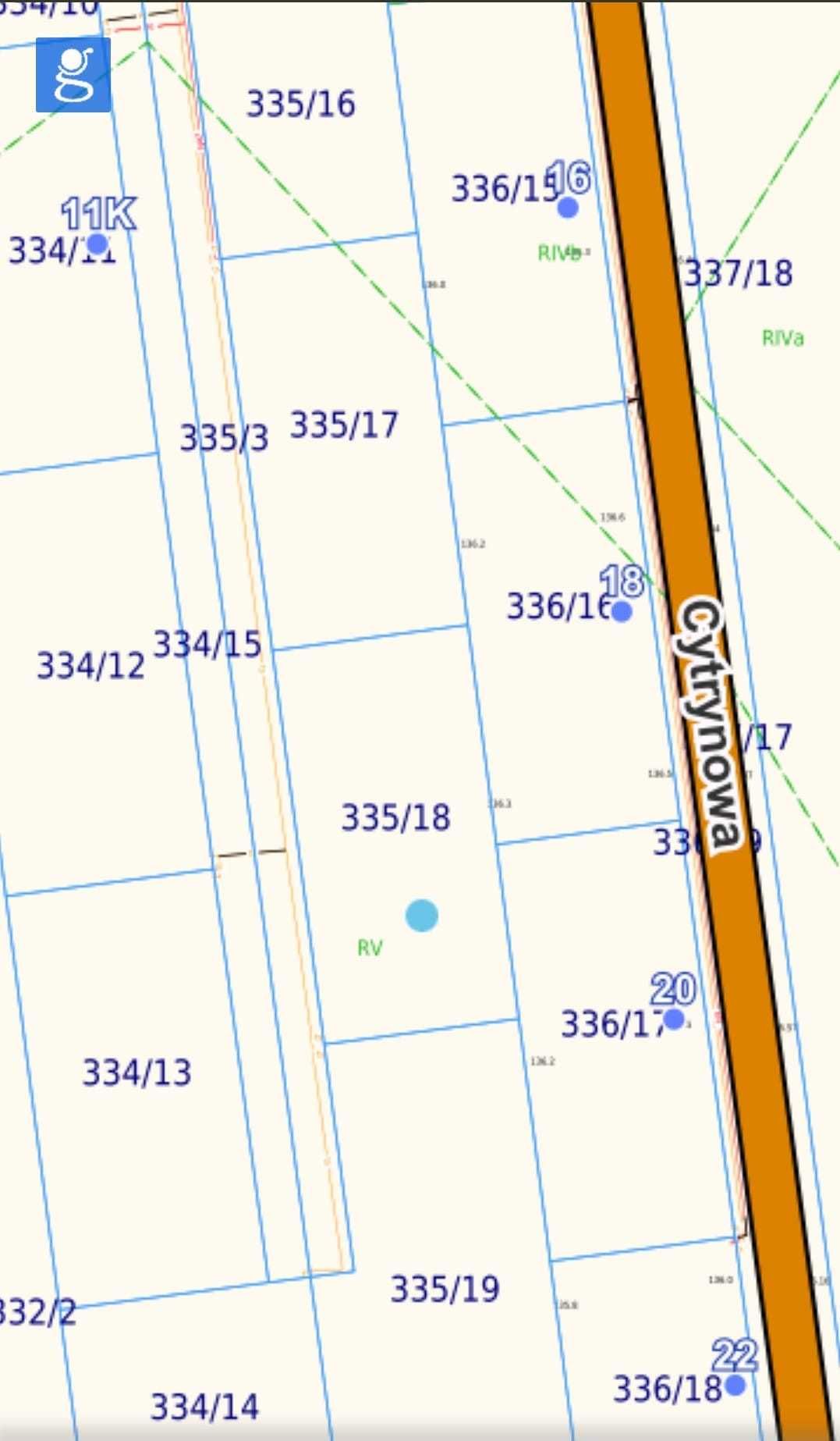Maszkowice, gm. Ozorków, 1000 m² - budowlana
