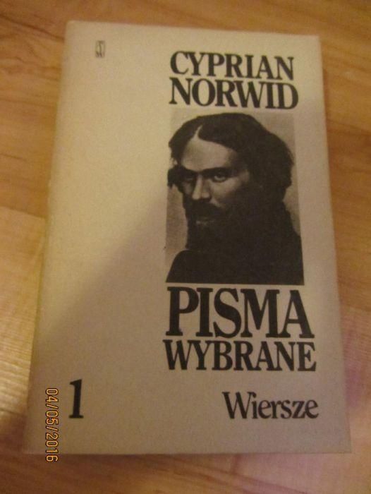 Cyprian Norwid Pisma wybrane Wiersze tom...