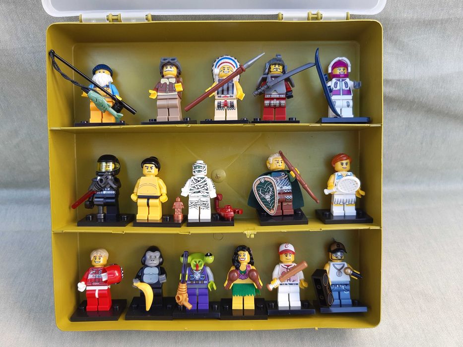 Lego 16 Minifiguras Series 3 Colecção Completa com Folhetos Originais