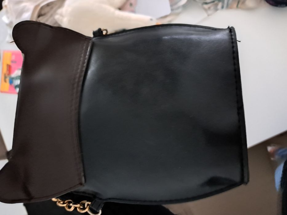 Mała torebka sowa sówka Czarna