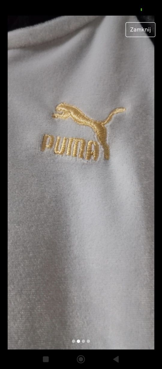 Bluza welurowa Puma