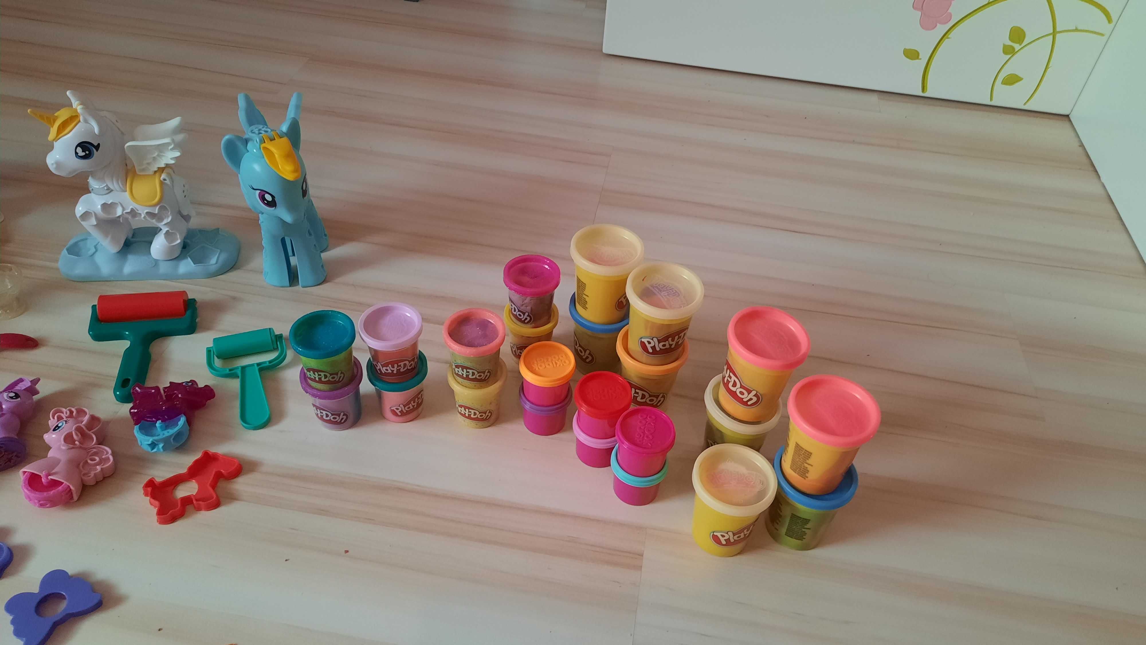 Mega zestaw play-doh+ciastolina