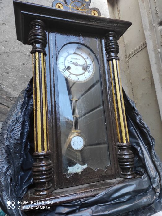 Часы старые немецкие, настенные