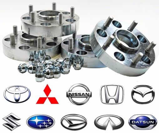 DYSTANSE ZE ŚRUBAMI poszerzające oś SUBARU IMPREZA-10,15,20,25,30,40mm
