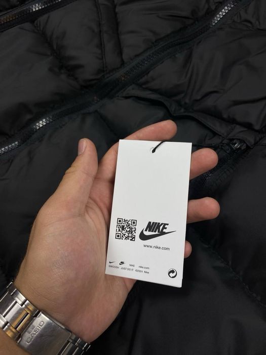 Пуховик Nike Storm-FIT чорна/ куртка найк