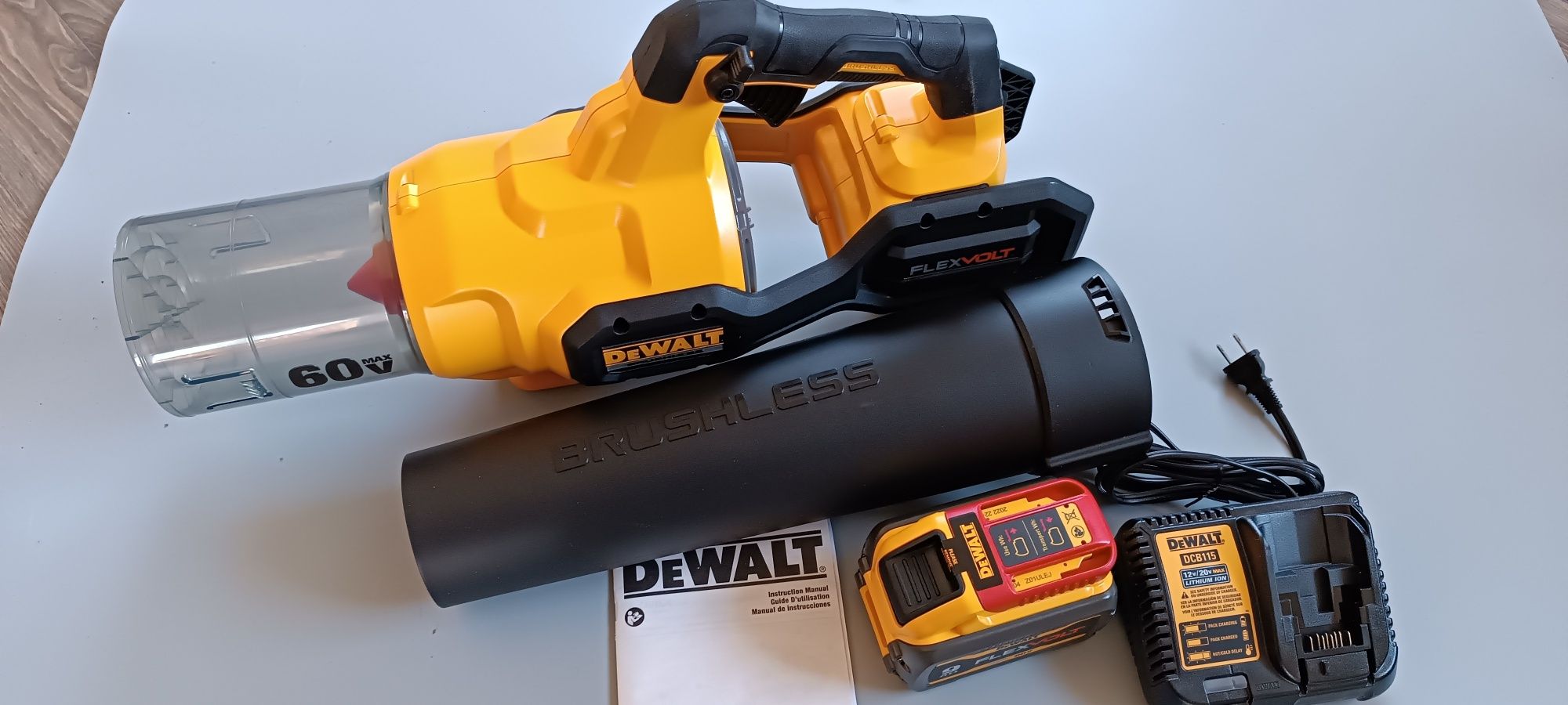 Воздуходувка,blower DeWalt DCBL772  60v.