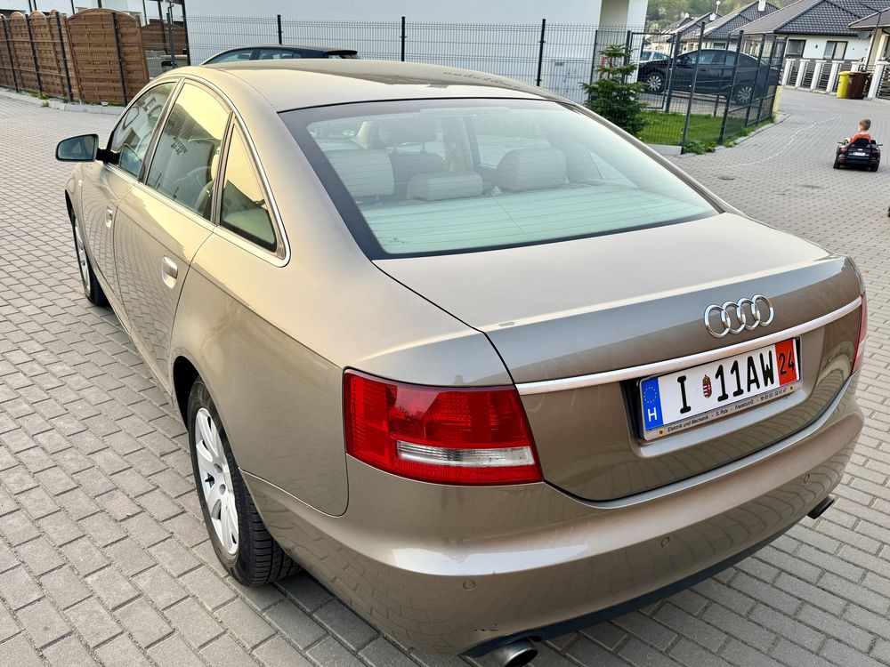 Audi A6 C6 2.4 Benzyna /Automat/skóry/alu/niski przebieg