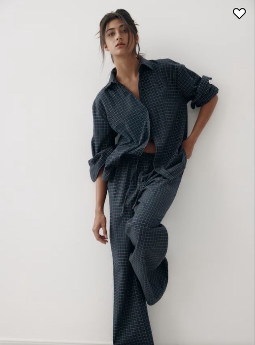 Піжама фланелева H&M розмір S