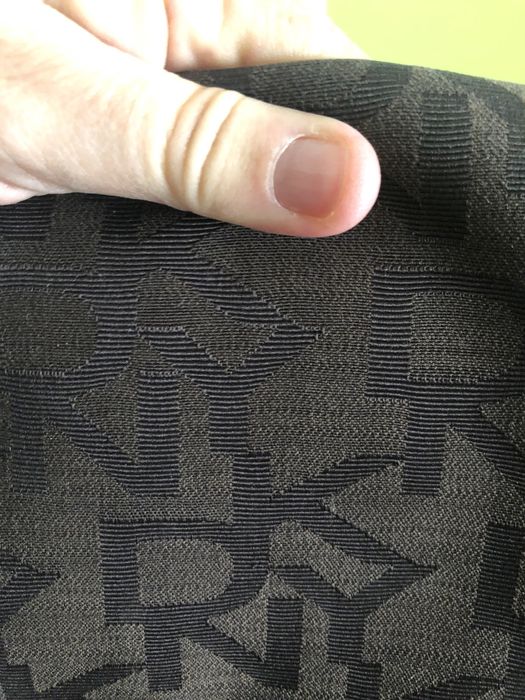 DKNY mala tecido logo