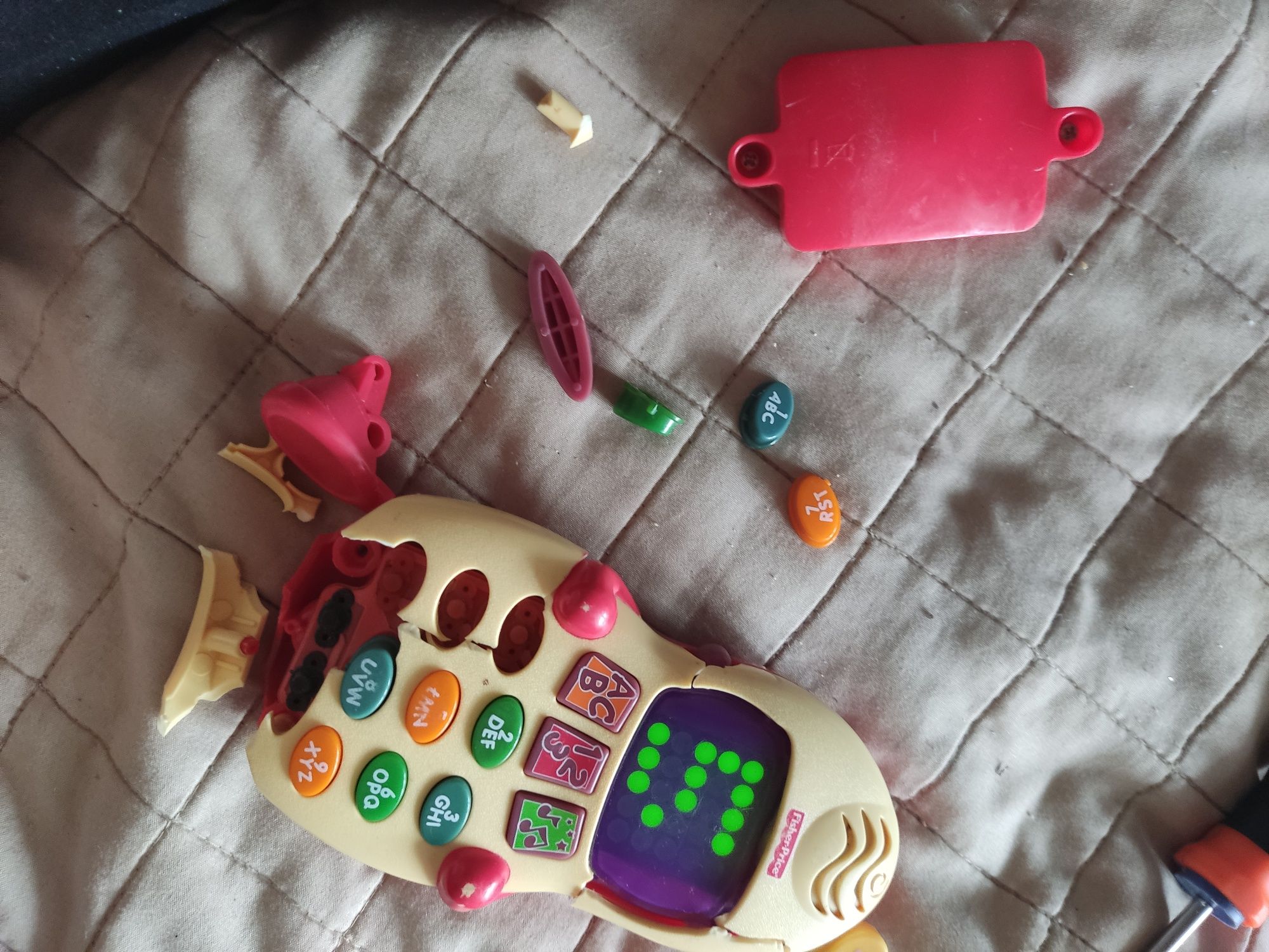 Telefon Fisher price na części polska wersja językowa