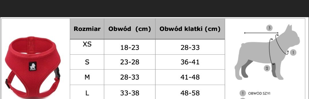 TrueLove S puppy - oddychające 1 szelki bezuciskowe S nowe