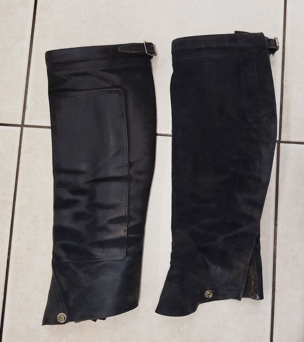 Краги, гетры, гамаши конские кожа р. S.