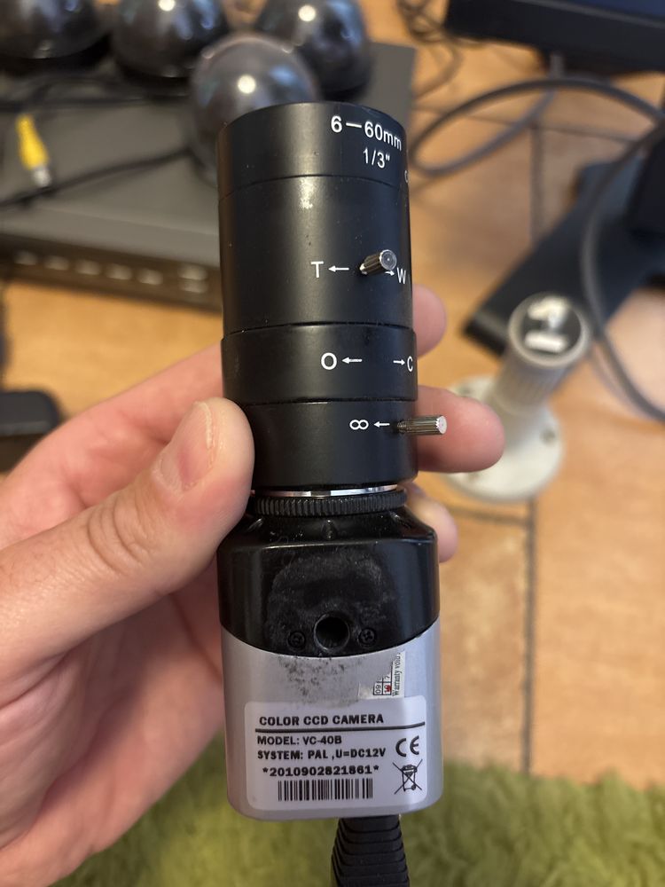Zestaw monitoringu wraz z monitorem