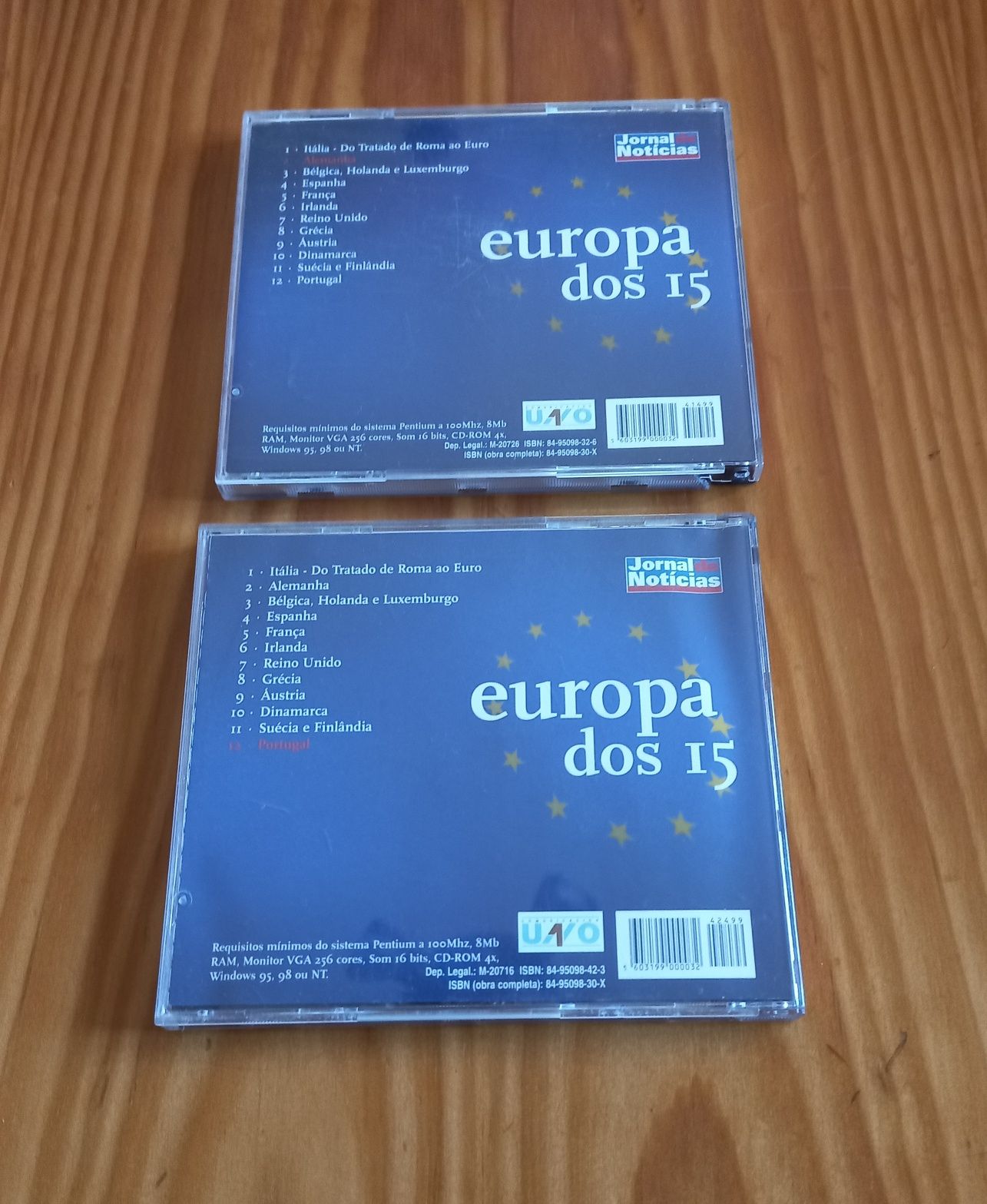 CDs música Europa dos 15