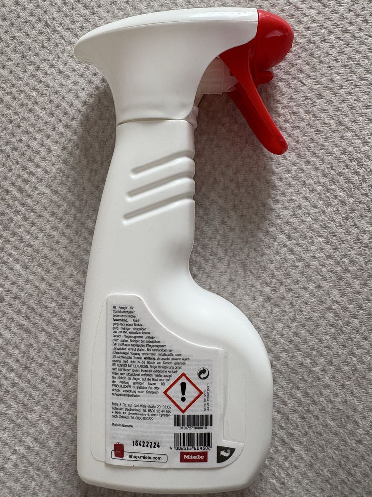 Środek do czyszczenia piekarników parowych Miele