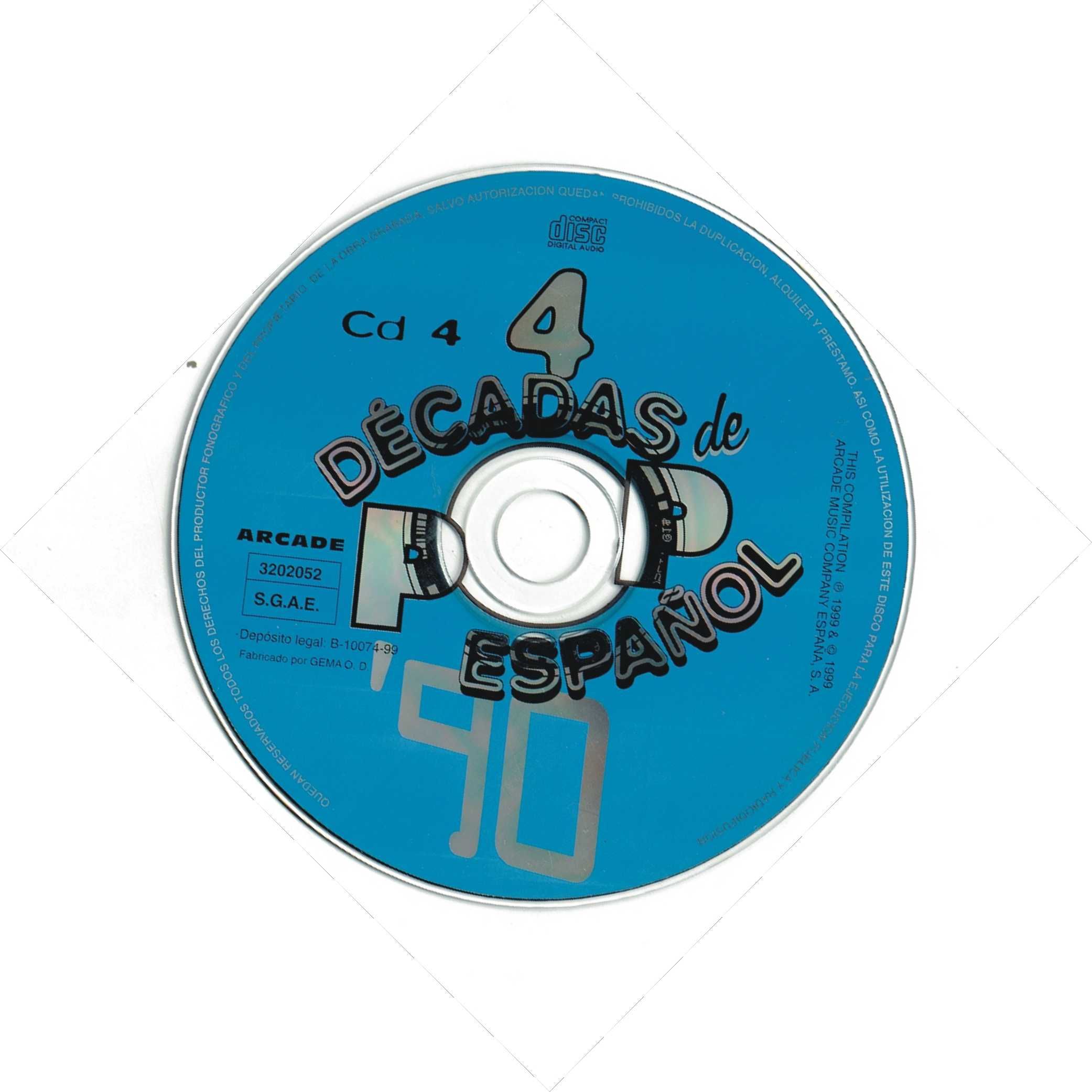 4 Décadas De Pop Español - CD 4 - 1999