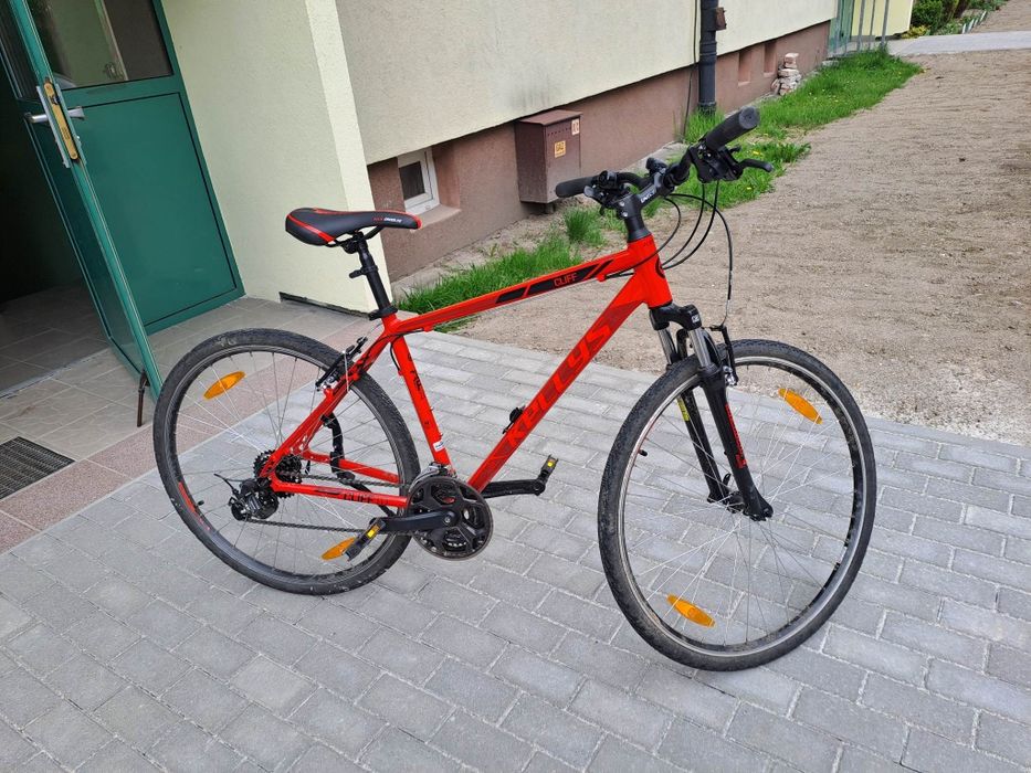 KELLYS CLIFF 10 czerwony koła 28 rama S/M