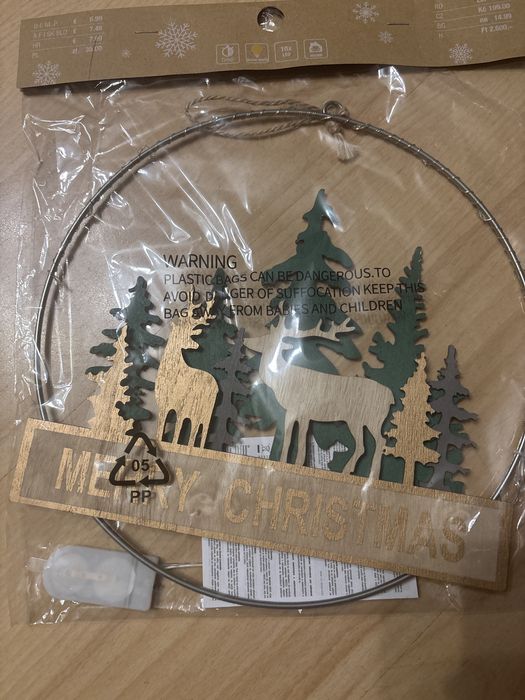 Wieniec / witraż bożonarodzeniowy