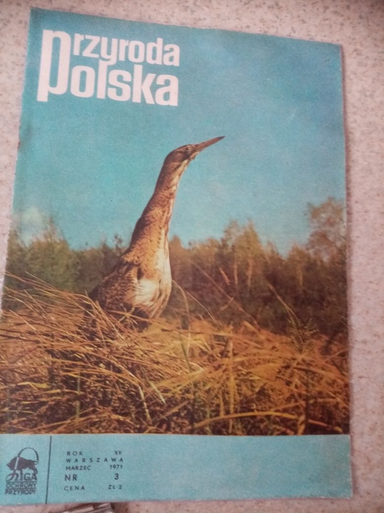 Gazety Przyroda Polska od '71 do' 79 roku