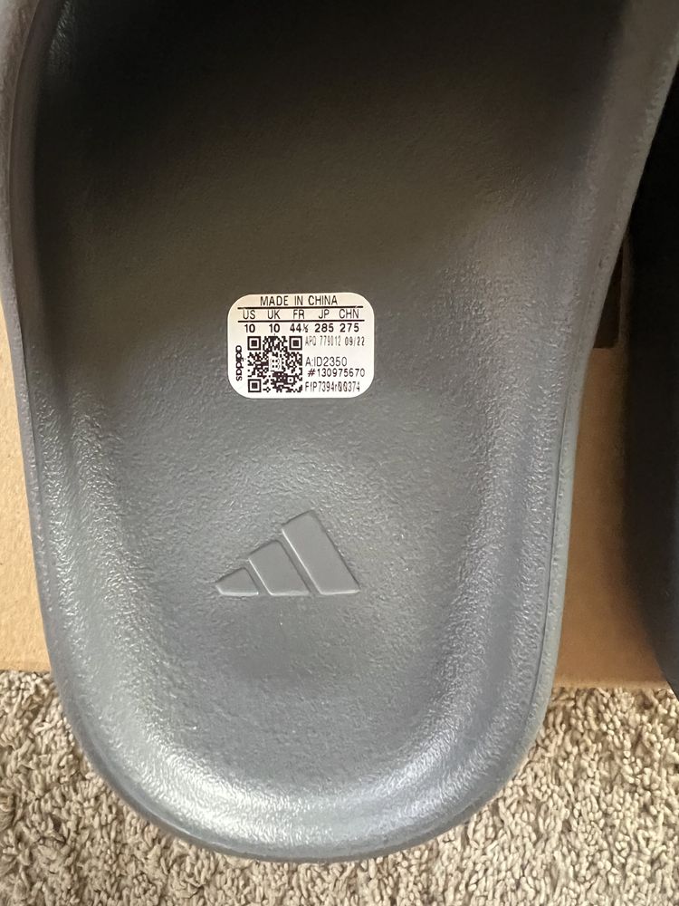 Yeezy YZY Slides Slate Marine 44 1/2