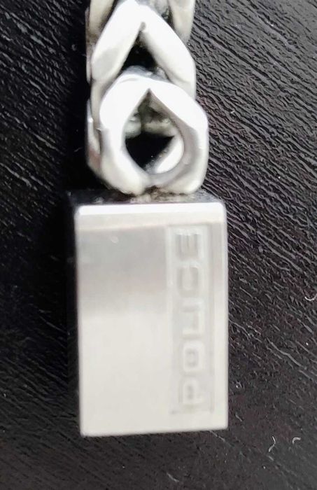 Pulseira Police em aço