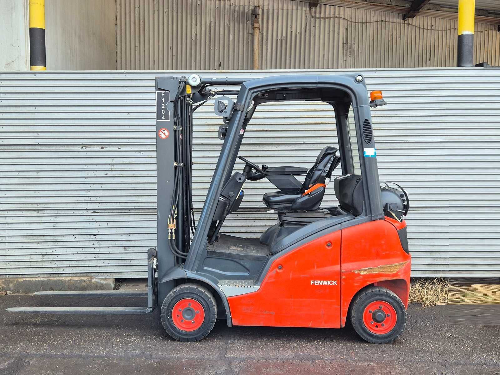 Linde H16 • TRIPLEX 462cm • 4 sekcje hydrauliczne • wózek widłowy